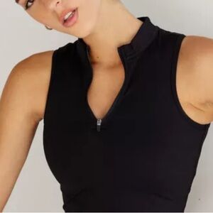 Nike Pro Fit Cropped Tank  Zip women’s medium